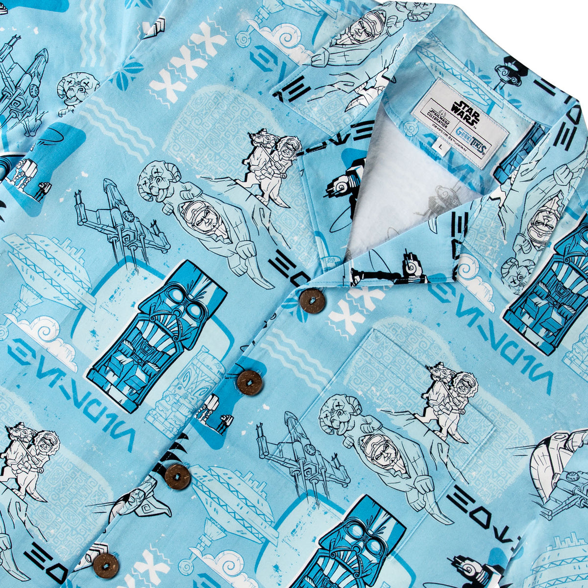 Star Wars Celebration x Geeki Tikis® Men's Aloha Shirt – Beeline Creative, Inc