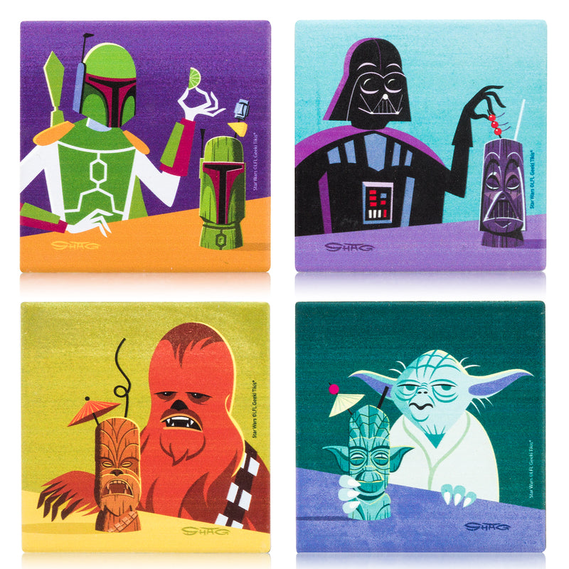 SHAG x Geeki Tikis® Coasters 4-Pack – Beeline Creative, Inc.