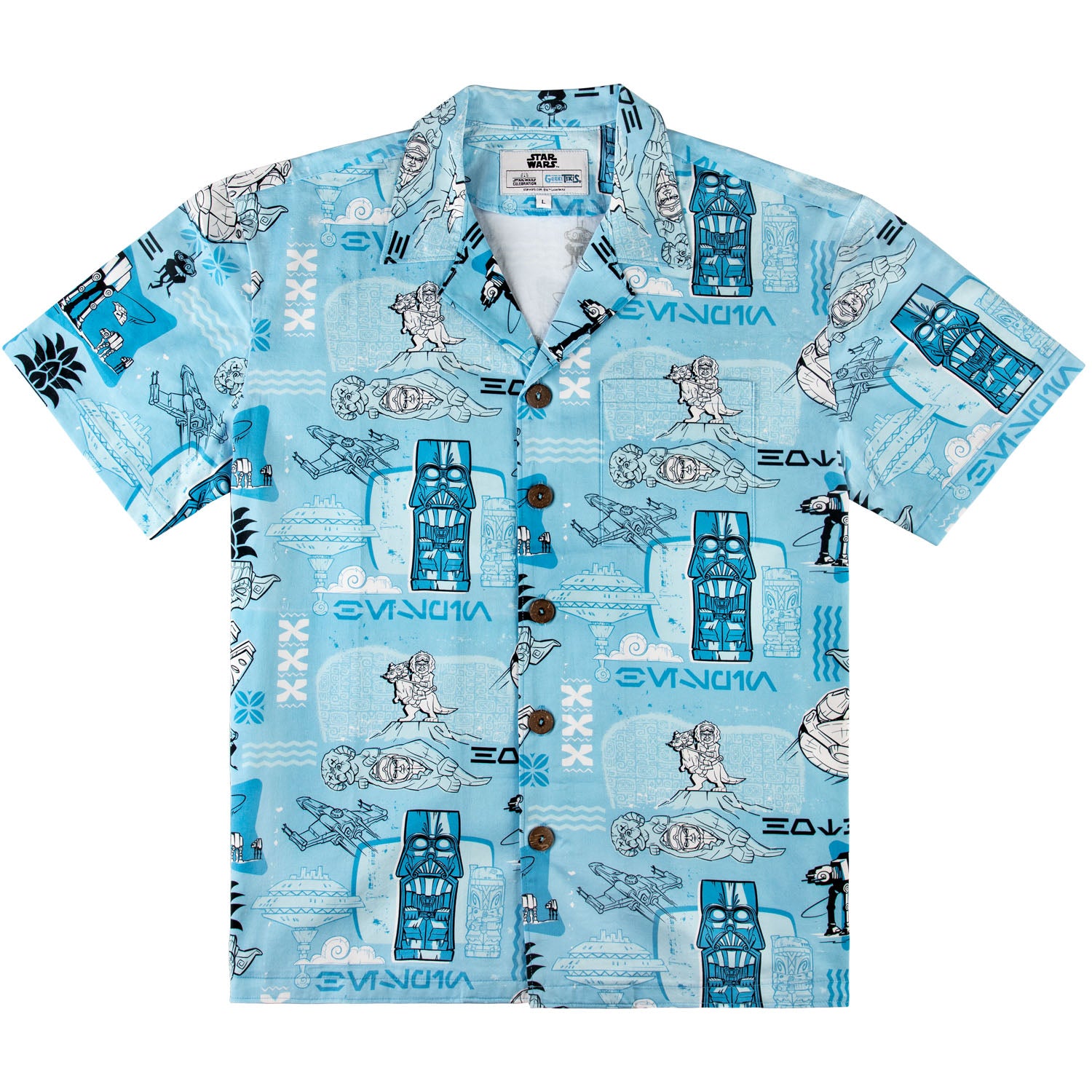 Hawaiian Shirts Men Star Wars Rainbow Millennium Falcon Hawaiian