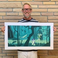 SHAG x Geeki Tikis® Limited Edition Yoda Print